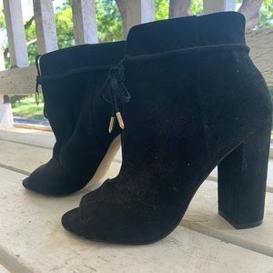 Zendaya Black Booties